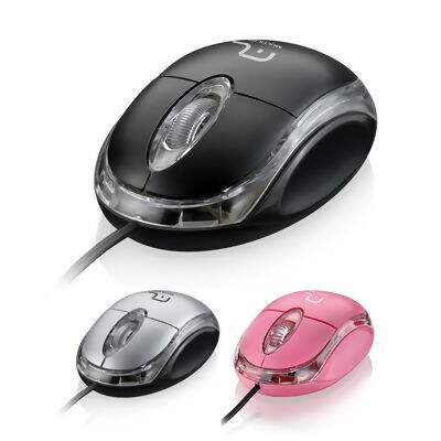 Mouse com Fio Óptico USB (800dpi) Classic Box Multilaser