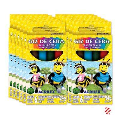 GIZ DE CERA - Abelhinhas Acrilex