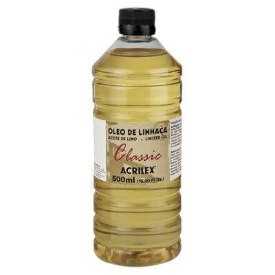 Óleo de Linhaça Classic (500ml) Acrilex