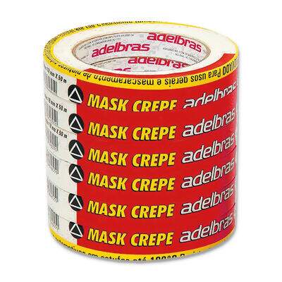 Fita Adesiva Crepe Mask (18 mm x 50 m) PT 06 UN Adelbras