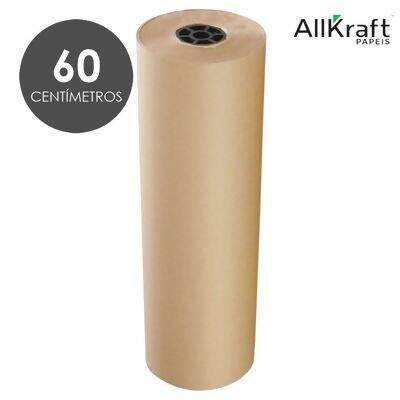 Bobina de Papel Kraft Natural 80g/m² (60 cm) AllKraft