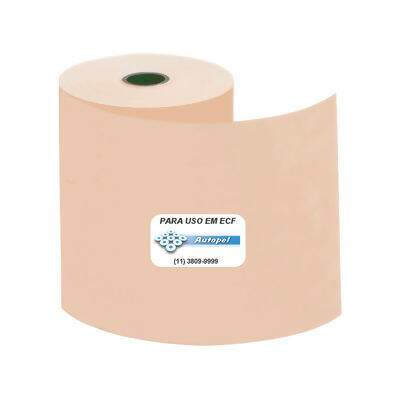 Bobina Térmica PDV/ECF Cotepe (80 mm x 40 m) 1 VIA CX 30 UN Autopel