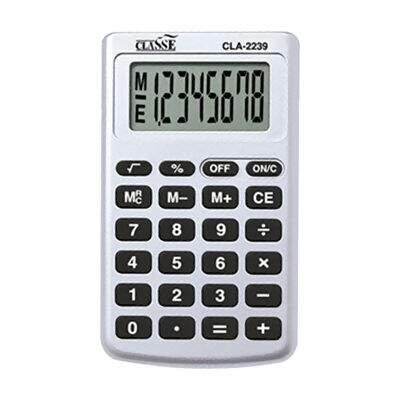 Calculadora Eletrônica de Bolso 8 Dígitos Classe CLA2239