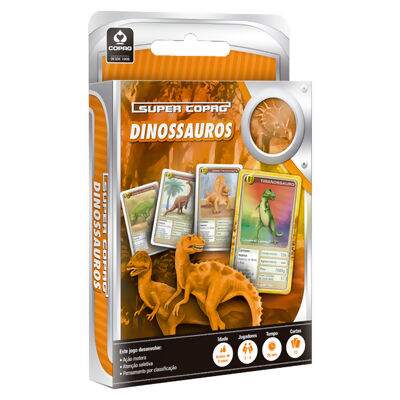 Jogo de Cartas Dinossauros Super Copag