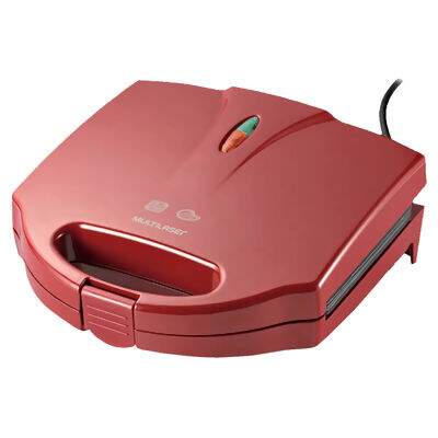 Sanduicheira Elétrica Grill (127V) 750W Vermelho CE039 Multilaser