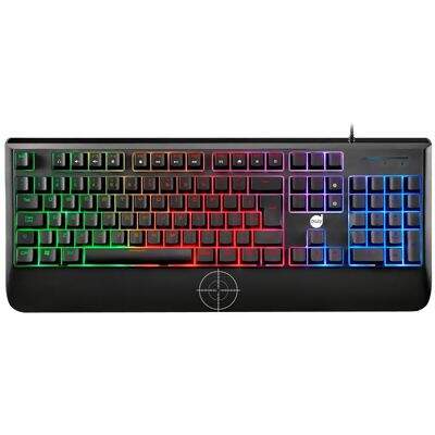 Teclado com Fio USB Semi Mecânico Gamer Ultra Fire Revolution 625218 Dazz