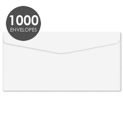 Envelope Ofício (114 x 229) 63g/m² Ártico Branco CX 1000 UN Foroni