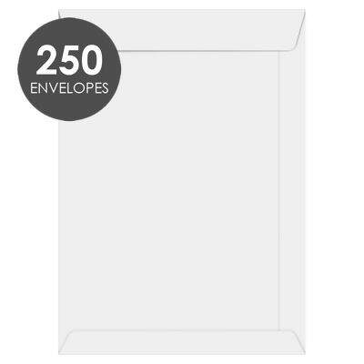 Envelope Saco (176 x 250) 90g/m² Branco CX 250 UN Foroni