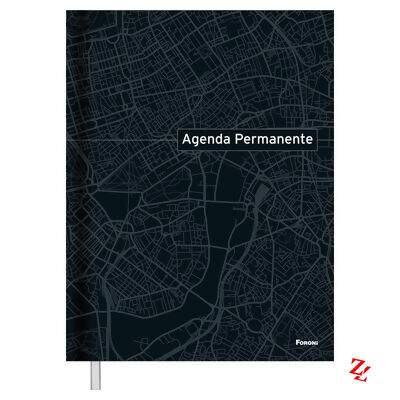 Agenda Permanente Costurada Diária Perman 7623 Foroni