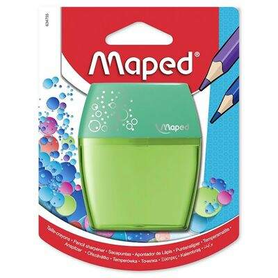 Apontador com Depósito Shaker (2 Furos) Maped