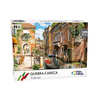 JOGO QUEBRA-CABECA 1000PCS VENEZA P&F 7266