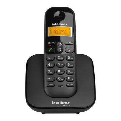 Telefone Sem Fio DECT 6.0 Intelbras TS 3110 com Ident. de Chamadas