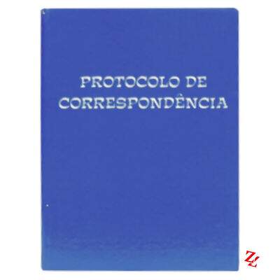 Livro Protocolo de Correspondência 1/4 Capa Dura (100 Folhas) Tamoio