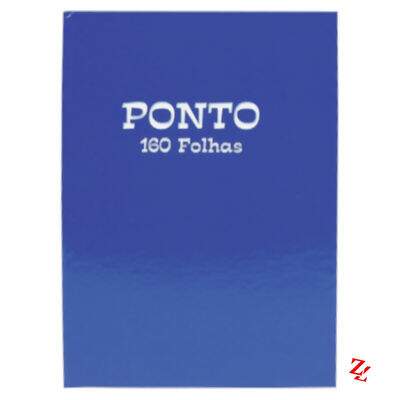 Livro de Ponto 1/4 Capa Dura (160 Folhas) Tamoio