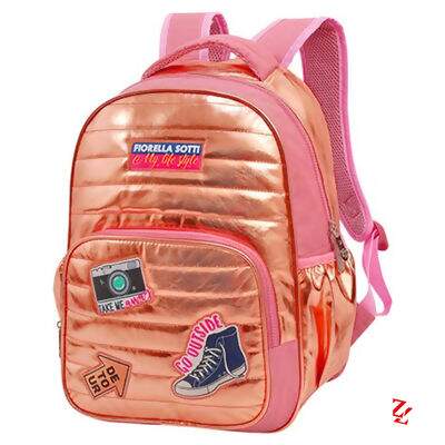 Mochila Juvenil Feminina Matelassê Fiorella Sotti BPF30651 Winth