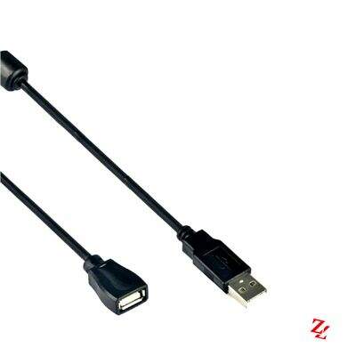 Cabo Extensor USB 2.0 AM/AF com 5 Metros Exbom