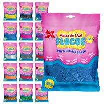 Massa de E.V.A para Modelagem Flocos (50g) Make+