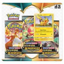 POKEMON EE7 CEUS EM EVOLUÇÃO TRIPLO PACK EEVEE, Pokemon