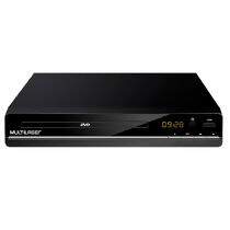 DVD Player 3 em 1 Multimídia USB Preto SP252 Multilaser