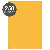 Envelope Saco (260 x 360) 80g/m² Ouro CX 250 UN Foroni