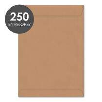 Envelope Saco (229 x 324) 80g/m² Kraft Natural CX 250 UN Foroni