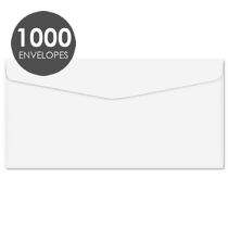 Envelope Ofício (114 x 229) 63g/m² Ártico Branco CX 1000 UN Foroni