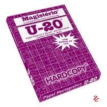 Papel Hectográfico Estêncil Magistério U-20 com Matriz CX 100 UN Hardcopy