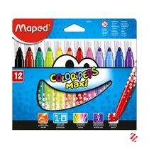 Caneta Hidrográfica (12 Cores) Color'Peps Maxi Maped