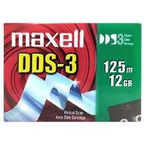 Fita DAT Digital DDS-3 (12GB x 125m) Maxell