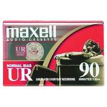 Fita Cassete de Áudio (90min x 135m) UR90 Maxell