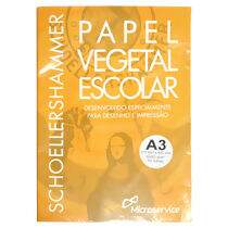 Papel Vegetal A3 (50 Folhas) 65g/m² Schoellershammer