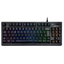 Teclado com Fio USB Semi Mecânico Cobby TC206 Gamer OEX