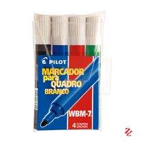 Marcador de Quadro Branco WBM-7 (4 Cores) Pilot