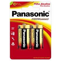 Pilha Alcalina C (LR14) Média 1.5V CL 02 UN Panasonic