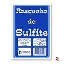 Bloco de Rascunho Sulfite PT 20 UN Tamoio 1/8 (109 x 156 mm) R1040