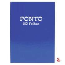 Livro de Ponto 1/4 Capa Dura (160 Folhas) Tamoio