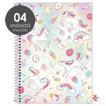 Caderno Espiral Universitário Capa Dura 1 Matéria (80 Folhas) Blink PT 04 UN Tilibra