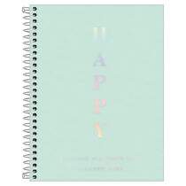 Planner 2023 Espiral Happy Verde M7 Tilibra