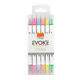 Caneta Dual Brush Evoke Neon BRW C/6 BP1005