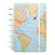 Caderno Inteligente Mapa Mundi by Gocase A5