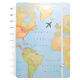 Caderno Inteligente Mapa Mundi by Gocase Grande