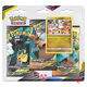 Pacote de Expansão Triplo (19 cartas) Pokémon SL9 União de Aliados Copag