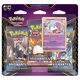 Pacote de Expansão Triplo (19 cartas) Pokémon EE4.5 Destinos Brilhantes Copag