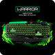 Teclado com Fio USB Gamer Warrior TC199 Multilaser