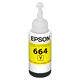 Refil de Tinta Original Epson 664 EcoTank (70ml) Amarelo (T664420)