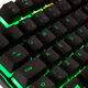 Teclado com Fio USB Gamer Rapid Fire Revolution Dazz