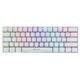 Teclado USB OEX Mecânico Ziggy TC607 Branco