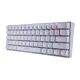 Teclado USB OEX Mecânico Ziggy TC607 Branco