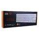 Teclado USB OEX Mecânico Ziggy TC607 Branco