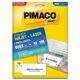 Etiqueta Adesiva Carta Inkjet + Laser 6083 (50,8 x 101,6 mm) c/10 CL 10 UN Pimaco